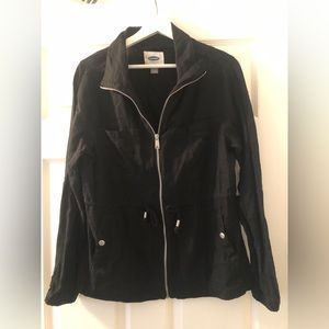 Black utility jacket